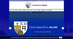 Desktop Screenshot of clubdeportivoalcala.com