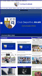 Mobile Screenshot of clubdeportivoalcala.com